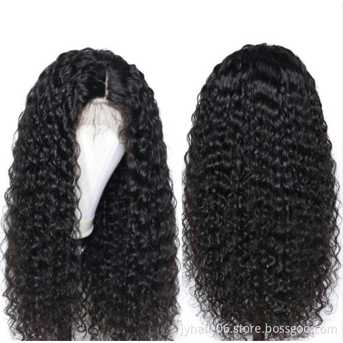 Hd Virgin Brazilian Human Hair Lace Front Wig Straight Raw Brazilian Human Hair Wigs For Black Women,Front Lace Wig Human Hair